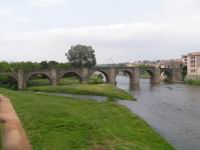 Carcassonne - Bastide St Louis - Vieux pont sur l'Aude